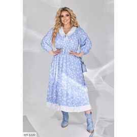 Жіноча сукня софт р.50-52;54-56;58-60;62-64 (3кол.) "LETTI" купити недорого від прямого постачальника