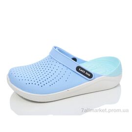 Крокси жіночі літні Літо 5117-375 (8 пар р.36-41) "Luck Line" недорого оптом від прямого постачальника