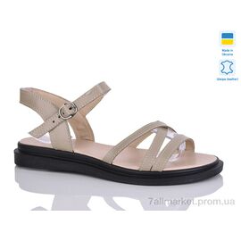 Фотография Босоножки женские летние Лето 1101-1 капучино (6 пар р.36-40) "Sali" недорого оптом от прямого поставщика