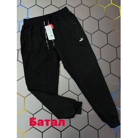 Фотография Штаны спортивные мужские 4426 black р.2XL-6XL "Alex Clothes" недорого оптом от прямого поставщика