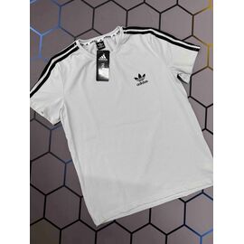 Фотография Футболка мужская 4442 white р.S-2XL "Alex Clothes" недорого оптом от прямого поставщика