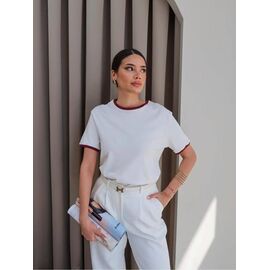 футболка жіноча 8520 white р.S-L "SHEPARIS" недорого оптом від прямого постачальника