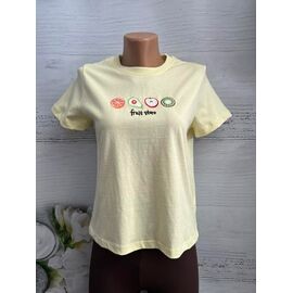 футболка жіноча 8521 yellow р.S-L "SHEPARIS" недорого оптом від прямого постачальника