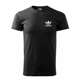 Фотография Футболка мужская ADS black р.50-58 "Алия" недорого оптом от прямого поставщика