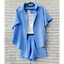 Костюм жіночий 060 l.blue р.42-50 "VALENTINA" недорого оптом від прямого постачальника