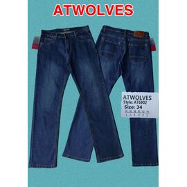 Джинси чоловічі AT6902 blue р.34-44 "God Baron" недорого оптом від прямого постачальника
