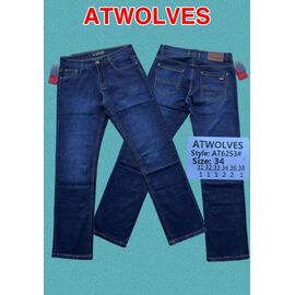Джинси чоловічі AT6253 blue р.31-38 "God Baron" недорого оптом від прямого постачальника