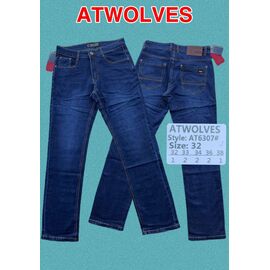 Джинси чоловічі AT6307 blue р.32-38 "God Baron" недорого оптом від прямого постачальника