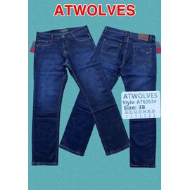 Джинси чоловічі AT6263 blue р.30-38 "God Baron" недорого оптом від прямого постачальника