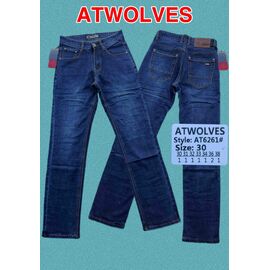 Джинси чоловічі AT6261 blue р.30-38 "God Baron" недорого оптом від прямого постачальника