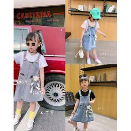 Сарафан дитячий легкий на дівчинку 8807 grey р.110-150 "Farbique" недорого оптом від прямого постачальника