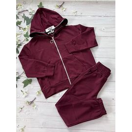 Костюм дитячий спортивний на дівчинку 178 wine р.128-146 "Marimaks" недорого оптом від прямого постачальника