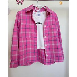 Фотография Рубашка детская на девочку 8529 pink р.122-152 "Moda school" недорого оптом от прямого поставщика