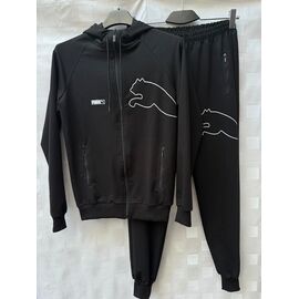 Фотография Костюм спортивный мужской S709 black р.46-54 "Shon" недорого оптом от прямого поставщика