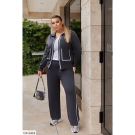 Спортивний костюм жіночий з накладними кишенями. р.50-52;54-56;58-60;62-64 (6кол.) "LETTI" купити недорого від прямого постачальника