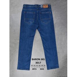 Джинси чоловічі 3017 blue р.40-50 "God Baron" недорого оптом від прямого постачальника