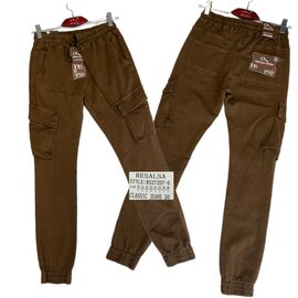 Джинси чоловічі RS272DT-6 brown р.30-38 "God Baron" недорого оптом від прямого постачальника