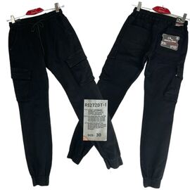 Джинси чоловічі RS272DT-1 black р.30-38 "God Baron" недорого оптом від прямого постачальника