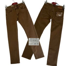 Джинси чоловічі RS246DT-6 brown р.30-38 "God Baron" недорого оптом від прямого постачальника