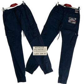 Джинси чоловічі RS272DT-3 blue р.30-38 "God Baron" недорого оптом від прямого постачальника