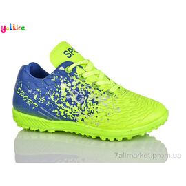 Фотография Футбольная обувь детские Весна/осень C18-2 (6 пар р.30-35) "Yalike" недорого оптом от прямого поставщика