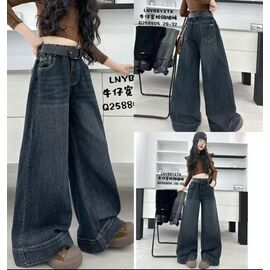 Джинси дитячі на дівчинку 228805 grey р.28-32 "Major" недорого оптом від прямого постачальника