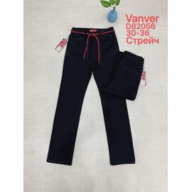 Джинси жіночі D82056 black р.30-36 "Vanver" недорого оптом від прямого постачальника