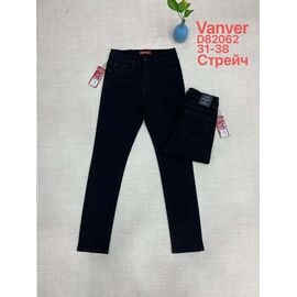 Джинси жіночі D82062 black р.31-38 "Vanver" недорого оптом від прямого постачальника