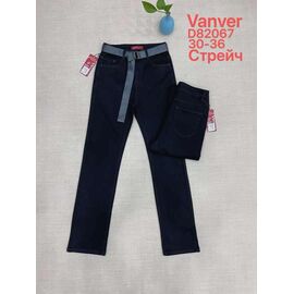 Фотография Джинсы женские D82067 black р.30-36 "Vanver" недорого оптом от прямого поставщика