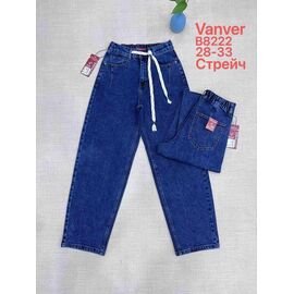 Фотография Джинсы женские B8222 blue р.28-33 "Vanver" недорого оптом от прямого поставщика