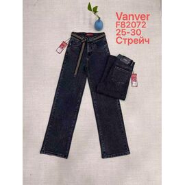 Фотография Джинсы женские F82072 black р.25-30 "Vanver" недорого оптом от прямого поставщика