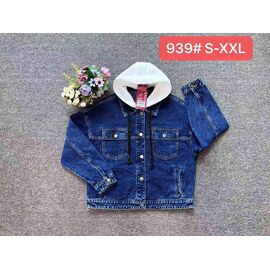 Куртка жіноча демісезонна 939 blue р.S-2XL "Vanver" недорого оптом від прямого постачальника