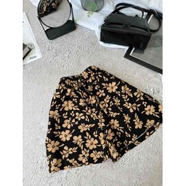 Фотография Шорты женские 9059 black-beige р.42-48 "LINDA" недорого оптом от прямого поставщика