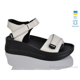 Босоніжки жіночі літні Літо 701 беж к. (6 пар р.37-41) "Sali" недорого оптом від прямого постачальника