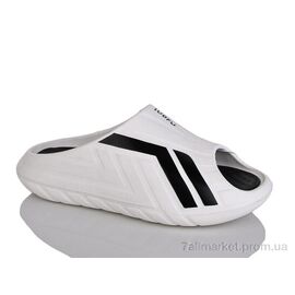 Шльопанці чоловічі пляжні Літо 24-139 білий (6 пар р.40-45) "Slippers" недорого оптом від прямого постачальника