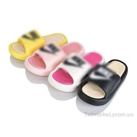 Шльопанці жіночі полегшені Літо 9988A mix (12 пар р.36-41) "SANLIN 2" недорого оптом від прямого постачальника