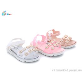 Фотография Босоножки детские летние Лето A3629-1 mix (24 пар р.24-29) "BBT" недорого оптом от прямого поставщика