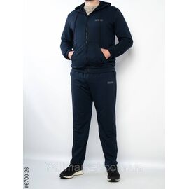 Фотография Спортивный костюм на молнии мужской прямая штанина двухнитка батал 56,58,60 (4цв) "NOWEMBER"