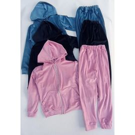 Фотография Костюм детский спортивный на девочку ML1431 black р.134-152 "Meloria" недорого оптом от прямого поставщика