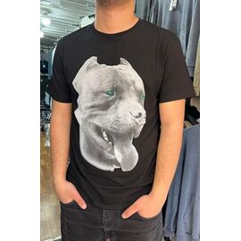 Фотография Футболка мужская 5170 black р.M-2XL "Vip Stendo" недорого оптом от прямого поставщика