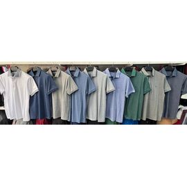 Фотография Футболка мужская 8007 l.grey-navy р.M-2XL "Vip Stendo" недорого оптом от прямого поставщика