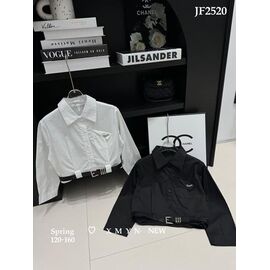 Сорочка дитяча на дівчинку 2520 white р.120-160 "Delfinka" недорого оптом від прямого постачальника