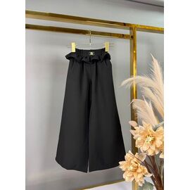 Штани дитячі на дівчинку 698 black р.116-140 "Delfinka" недорого оптом від прямого постачальника