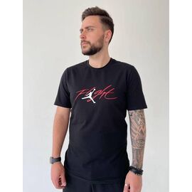 Футболка чоловіча 1063 black р.M-3XL "Madoka" недорого оптом від прямого постачальника