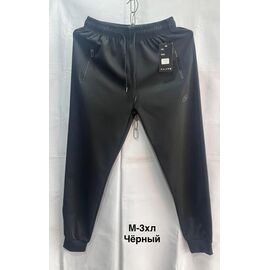 Фотография Штаны спортивные мужские 7053 black р.M-3XL "WELL" недорого оптом от прямого поставщика