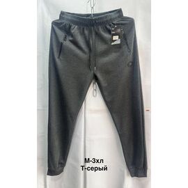 Фотография Штаны спортивные мужские 7053 d.grey р.M-3XL "WELL" недорого оптом от прямого поставщика