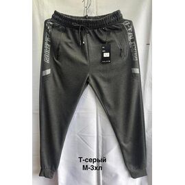 Фотография Штаны спортивные мужские 7122 d.grey р.M-3XL "WELL" недорого оптом от прямого поставщика
