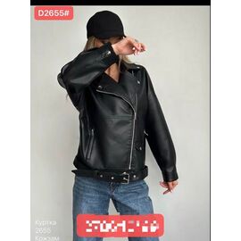 Куртка жіноча демісезонна D2655 black р.S-L "Dorimodes" недорого оптом від прямого постачальника