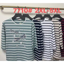 Светр жіночий 7710 l.blue р.50-56 "P.HEY" недорого оптом від прямого постачальника