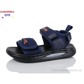 Сандалії дитячі літні Літо Y7505-2 (10 пар р.26-30) "GFB-Канарейка" недорого оптом від прямого постачальника